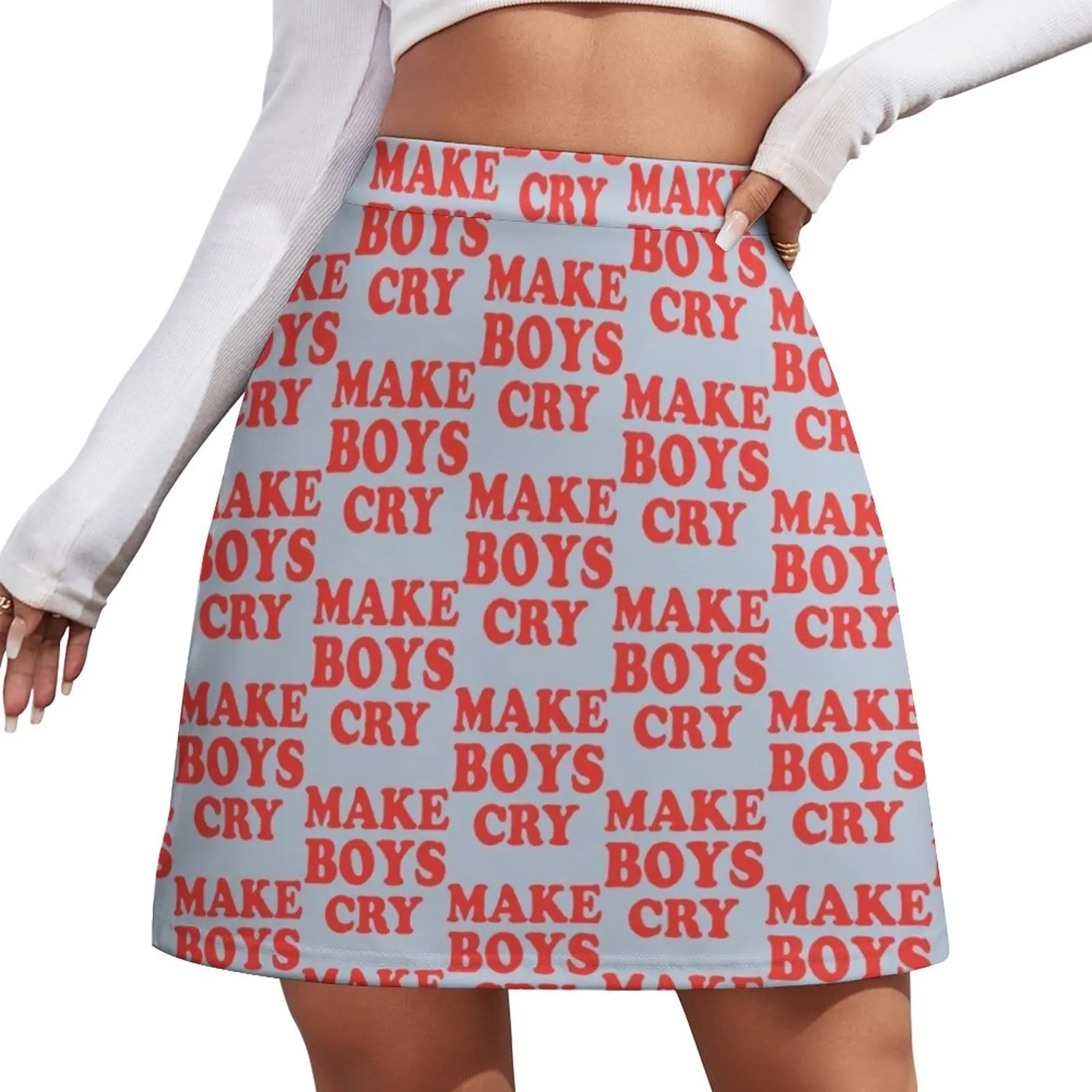 Make Boys Cry Fitted Mini Skirt Sexy mini skirt cosplay