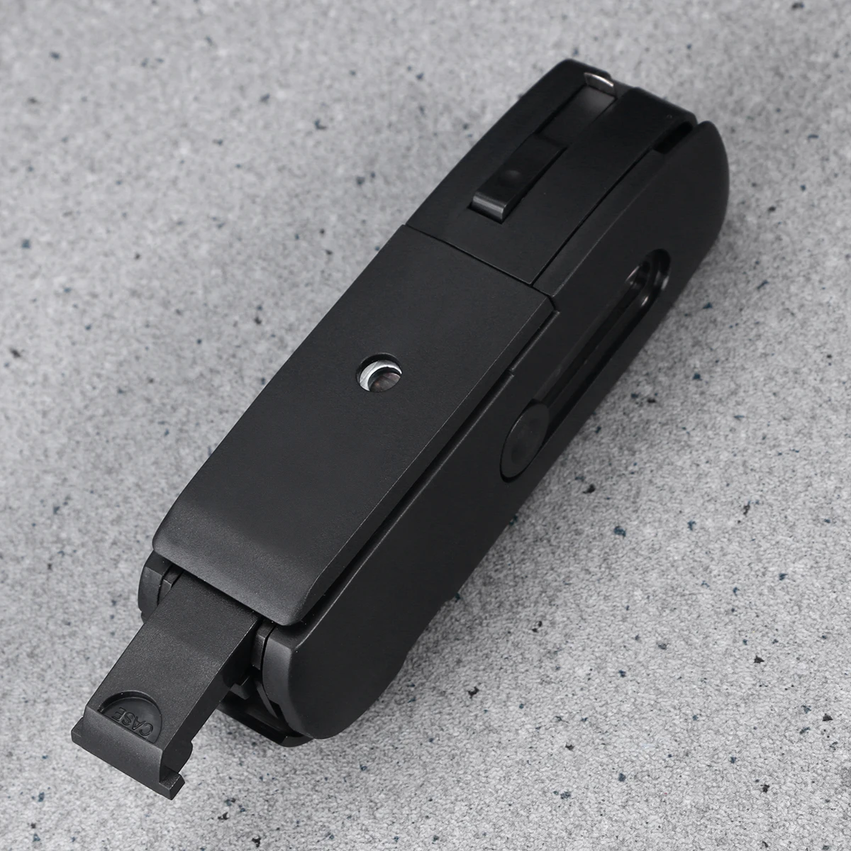 다기능 사무용품 도구 키트 휴대용 접이식 포켓 크기 스크루 드라이버 가위 샤프너 눈금자 스테이플러 커터