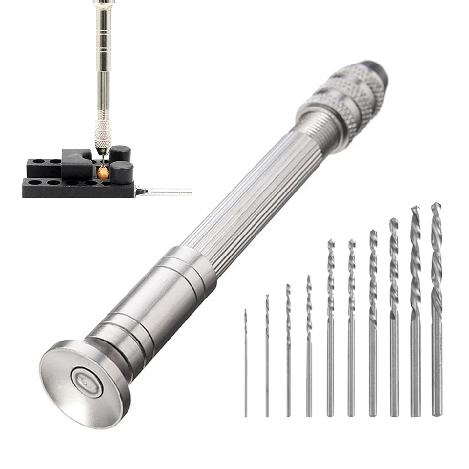 Trapano Manuale Per Fai Da Te Con 10 Punte - Perfetto Per Resina, Legno E Crafting - Foto 7