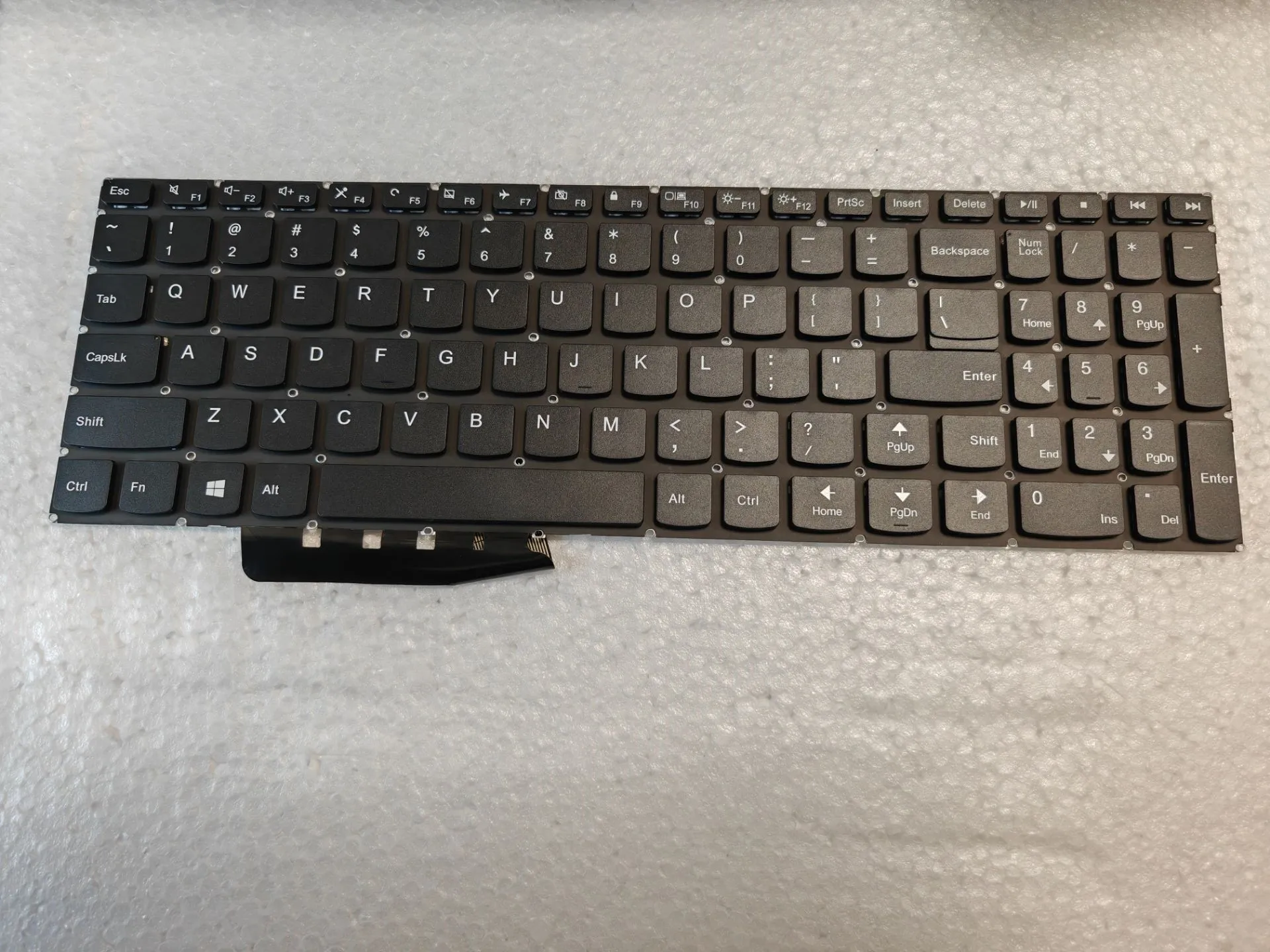 Tastiera Usa Per Lenovo Ideapad 510-15Isk 510-15Ikb V110-15Isk V110-15Iap V110-15Ibr Senza Retroilluminazione (Pulsante In Avanti Veloce)