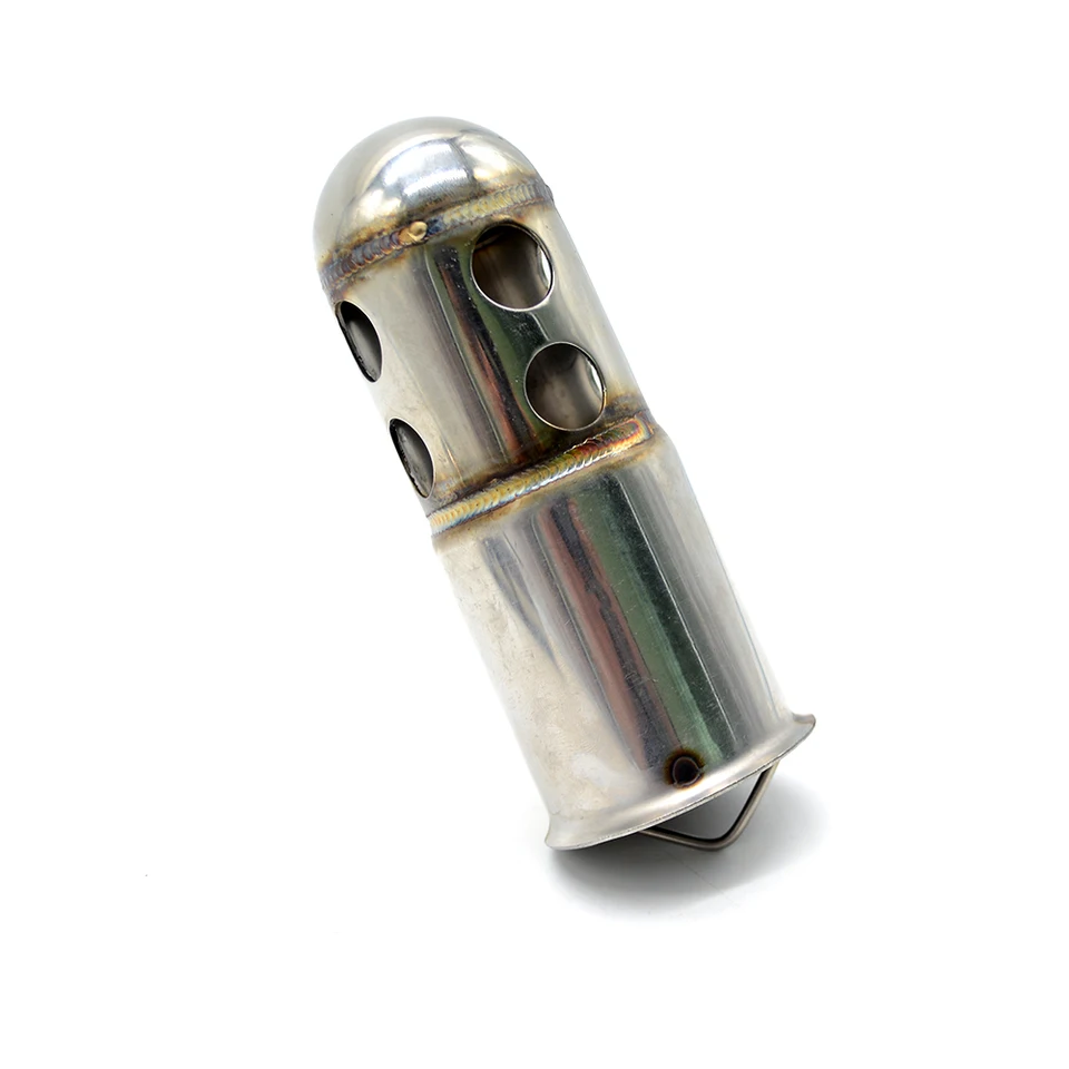 サイレンサー デルキビック8インチスキャンバスママラー - スミーGSX600Fカタナ600 1997-2006排気 - オリジナルのタイトルを表示する Delkevic 8イン LR6 オリジナルＳＣヘキサタイプ ステンカーボンミドルサイレンサー