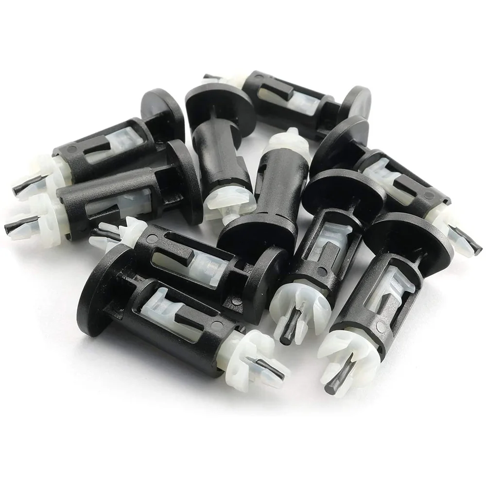 10Pcs Plastic Mounting Clip for 4 Way CPU Coolers for Quick Release Fasteners