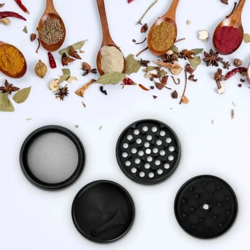 1.6/2inch Metal Herb Grinder 4-Layer Manual Tobacco Spice Mill Pepper Crusher Cigarette Grass Grinder Smoking Accessories Sf5e7da5a076441ba95d1ec13a90325169