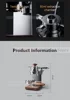 HomeWise Pneumatic Coffee Machine Household Manual Variable Pressure Coffee Maker Espresso Coffee Maker with 58mm portafilter 6
