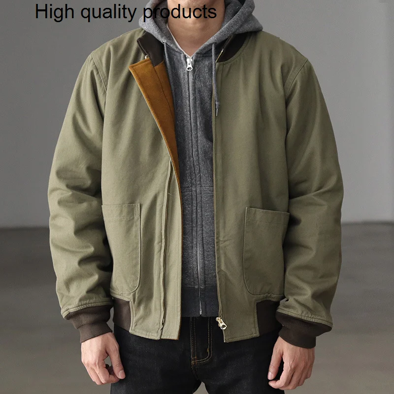 

Outdoor Military Bomber Jackets Men Vintage Windbreaker Breathable Thick Loose Casual Baseball Coat Male Chaqueta Hombre