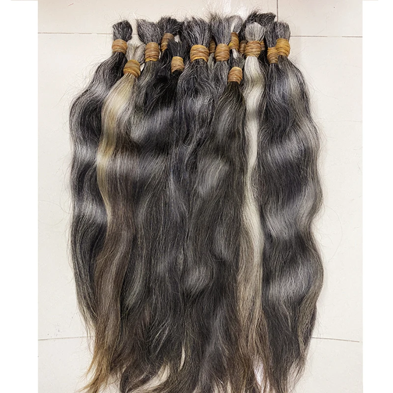 Human Hair Extensions Human Hair Bundels 100g 18 inch for Women Salon Indian Brazilian Remy
