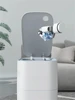 Smart Touchless Trash, Inductive Intelligent Home Garbage Disposer, 220v Plastic Slim Trash Bin Dogproof 5