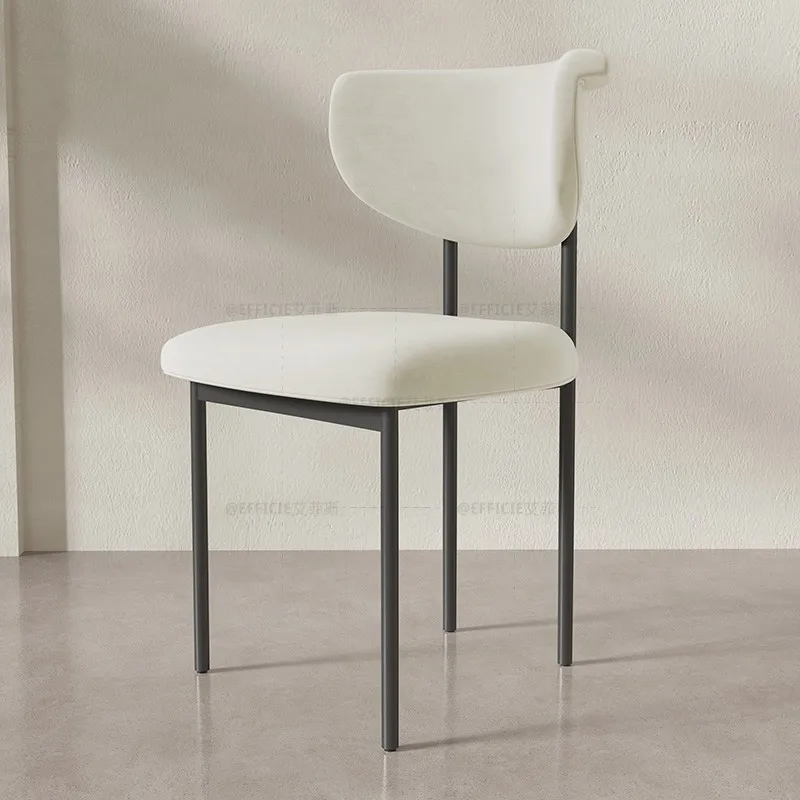 

Современный белый стул с акцентом, стул для столовой, банкета, балкона, игровой стул, Свадебный салонный стул, мебель для дома CY50DC