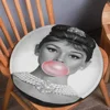 Vintage Audrey Hepburn Modern Minimalist Style Seat Cushion Office Dining Stool Pad Sponge Sofa Mat Non-Slip Chair Cushions 2