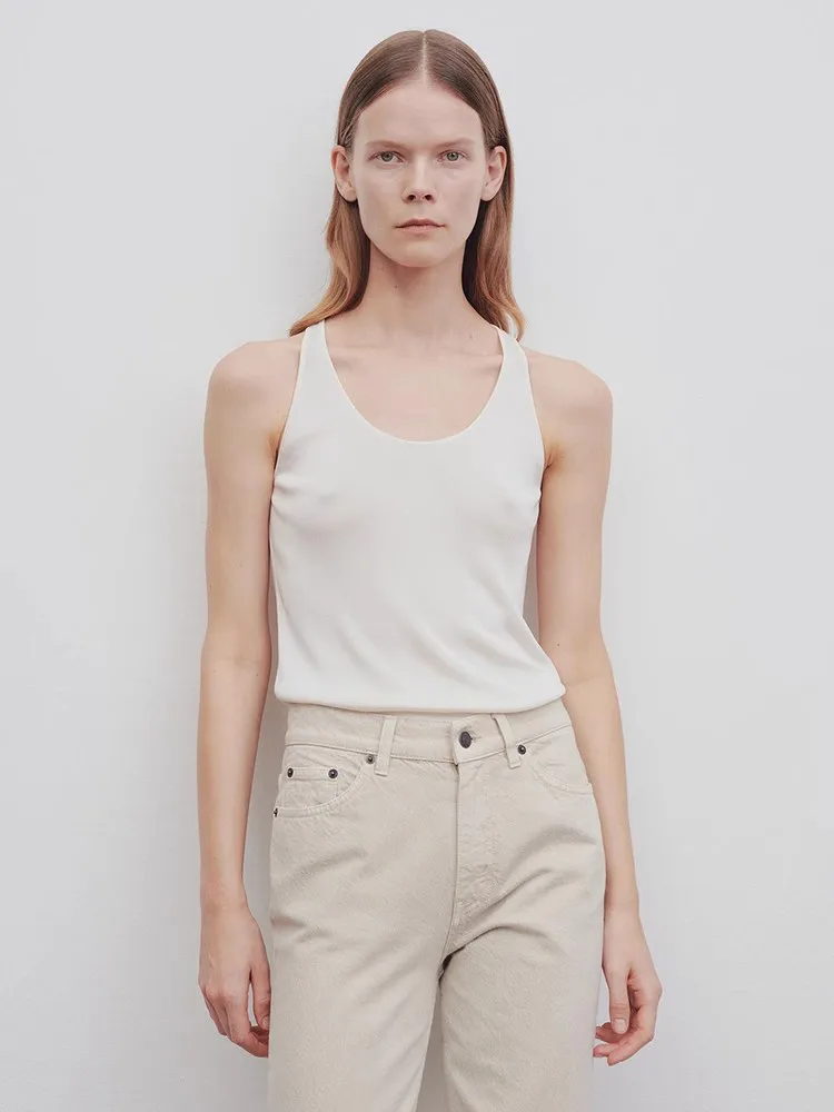 

Suspender Tank Top Women's Spring/Summer 2023 New Simple Ladies Sleeveless Large U-neck Back Inner Laydown Bottom Shirt Vest