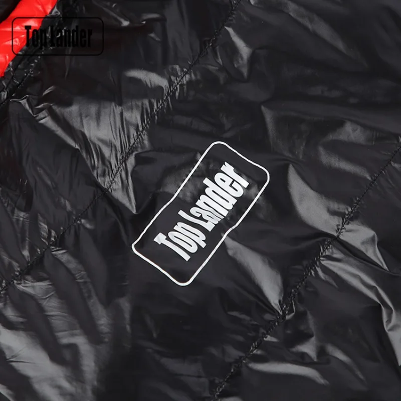 Goose down outdoor camping warm sleeping bag is suitable for -5°C-15°C, equipped with a portable storage bag 3