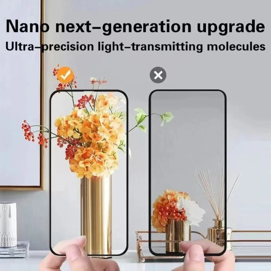 3PCS 9D Screen Protector Tempered Glass Case For iPhone 15 14 13 11 12 Pro Max Mini X XS Max XR 7 8 Plus Glass Tempered Film