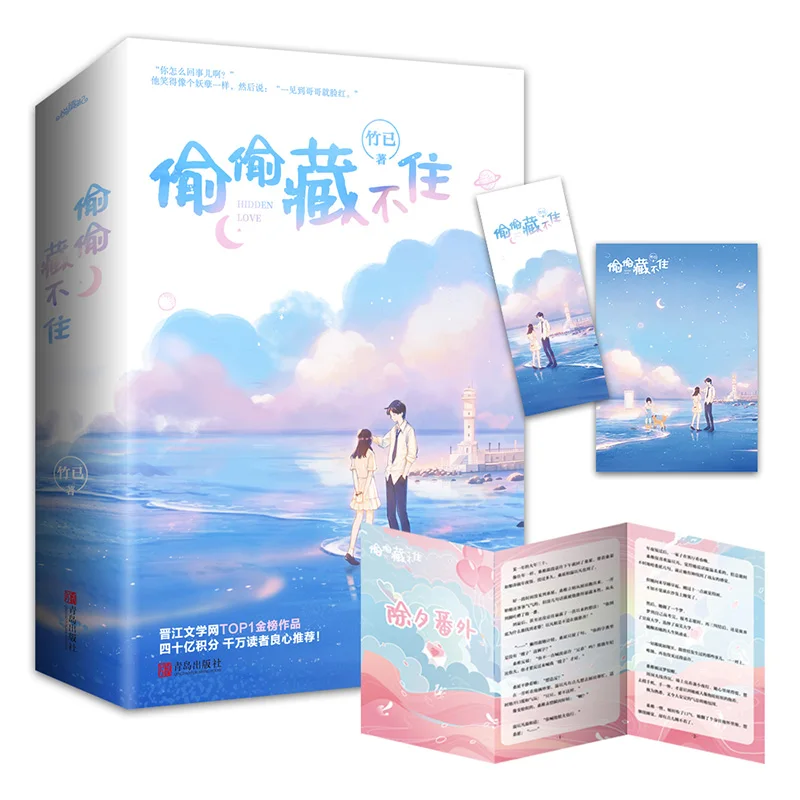 

New version Can't Secretly Hide Chinese Emotional Literature Novel Youth Extracurricular Books Jinjiang Literature Love Story