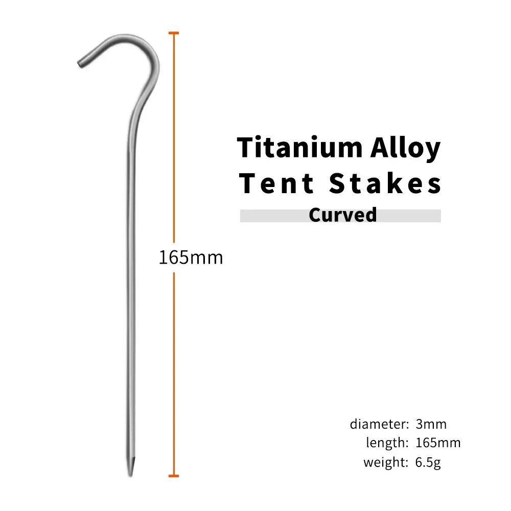 Ultralight Titanium Tent Stakes 2