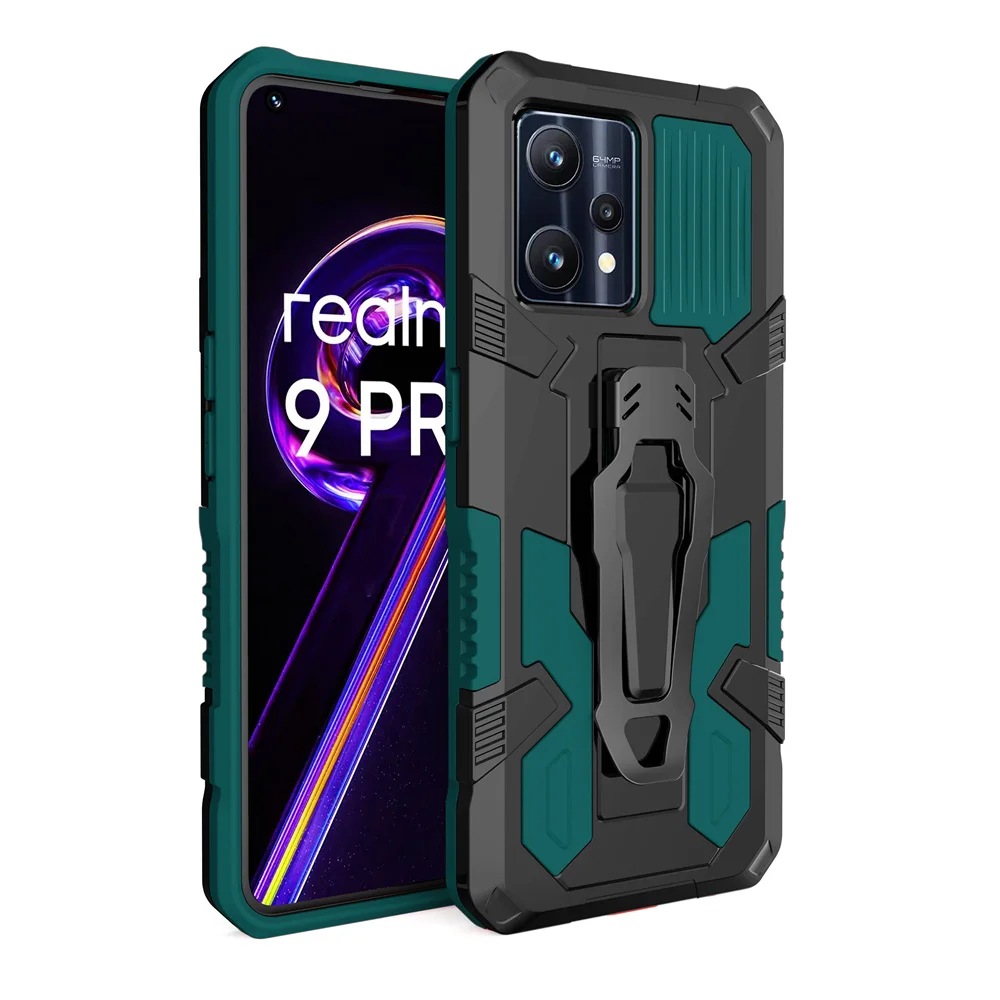 KEYSION Triecienizturīgs futrālis priekš Realme 9 Pro+ 9i Q5 C35 C31 Narzo 50 Pro 5G 50A Prime Back Clip Tālruņa vāciņš priekš OPPO A76 A96_voghion.com