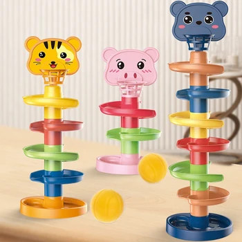 Montessori Rolling Ball Track 1