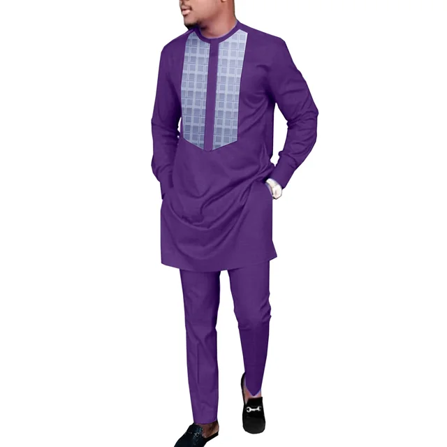 Dayo Long Sleeve Kaftan Outfit - Image 2