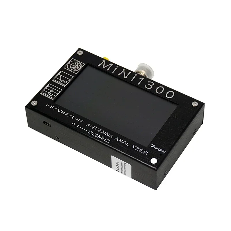 기존 Mini1300 0.1-1300MHz HF VHF UHF 안테나 분석기 벡터 네트워크 분석기 SWR 미터 주파수 스윕 RF 라디오 멀티 미터