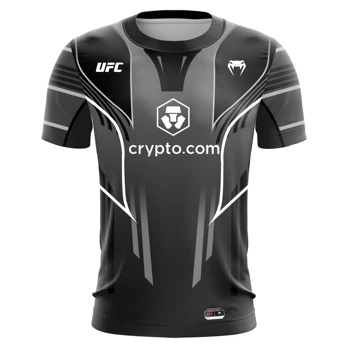 2025 Men’s UFC Boxing Quick-Dry T-Shirt – Breathable Sportswear 1