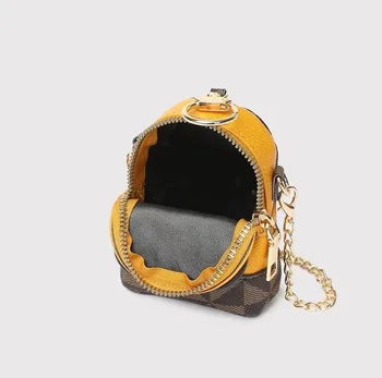 Cute cartoon yellow eyes crossbody bag Stylish mini bag purse portable coin bag Mini pouch Small purse woman  Coin wallet 1
