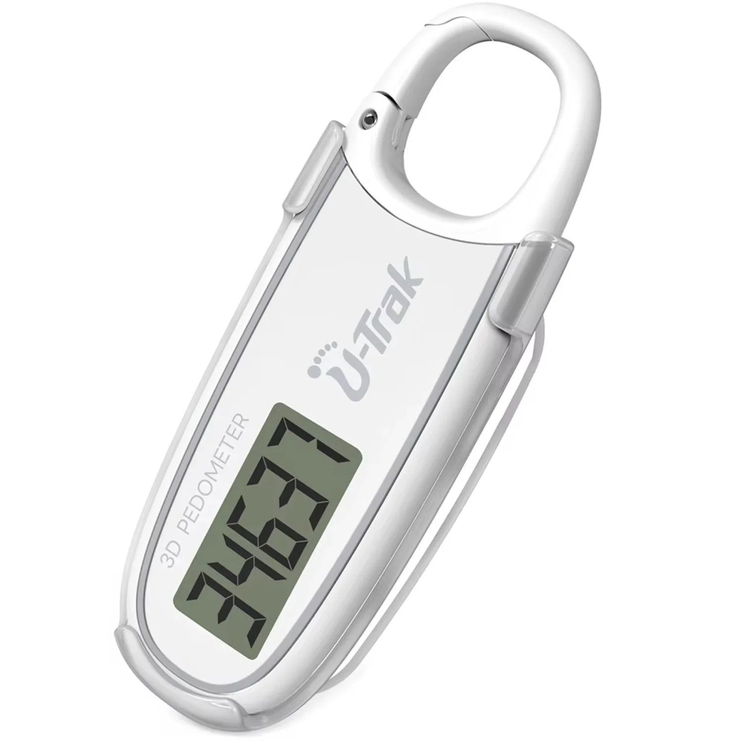 Walking 3D Pedometer Step Counter Large Electronic Pedometer LCD Display Simple Step Tracker Outdoor Sports