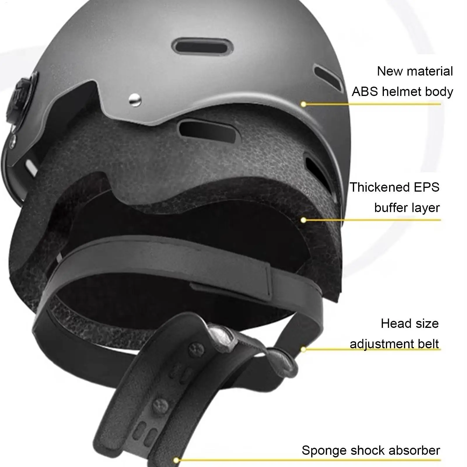 HOT Bicycle Safety Helmet 3C Certified Bike Helmets For Man And Adult Electrics Bicycle Motorcycle Half Helmet With Goggles