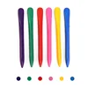 6/12 Color Triangle Crayon Safety Art Painting Colored Pencil Not Dirty Hands Crayon Student School Supplies Children's Toy Gift 2