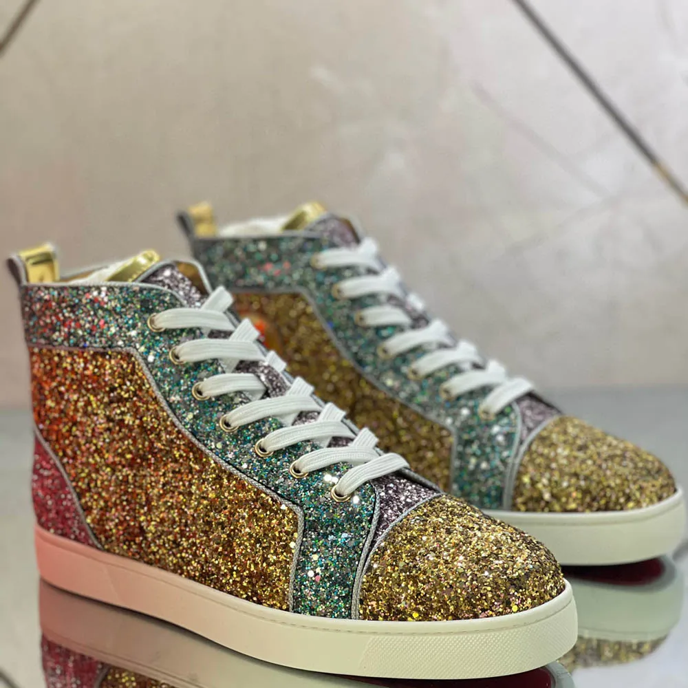 Men Loafers Sneakers Women Spikes Size 