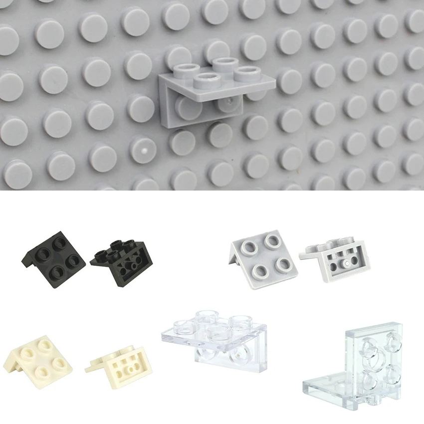 MOC Compatible 1x2 2x2 Dots Building Block Figures Clear Stand Base ...