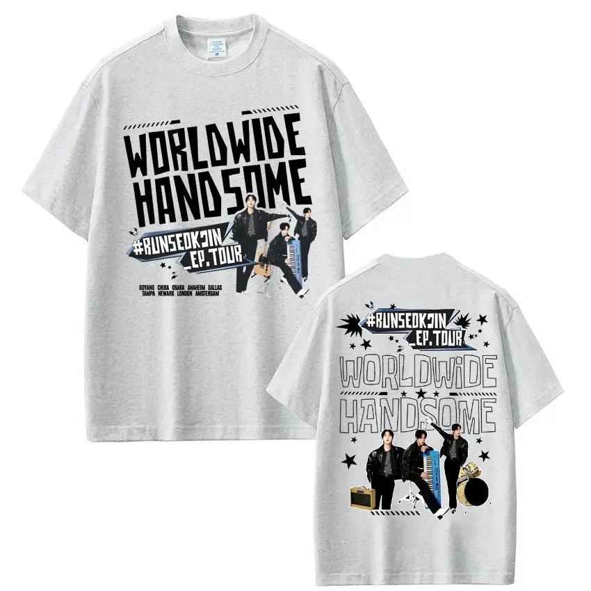 Korean Singer Jin RUNSEOKJIN EP TOUR 2025 T-shirt Worldwide