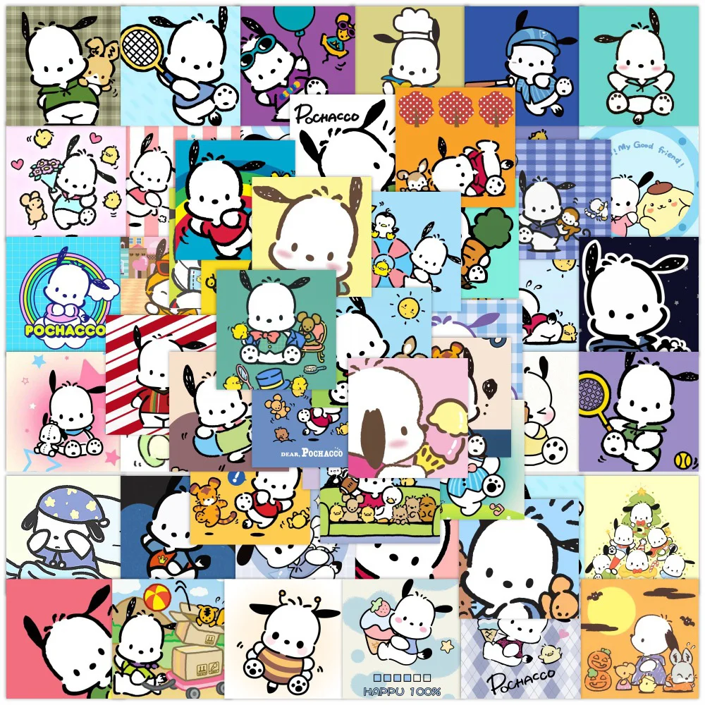 

10/30/50pcs Cute Pochacco Stickers Kawaii Cartoon Sticker for Kids Toy DIY Phone Water Bottle Suitcase Diary Sanrio Anime Decals