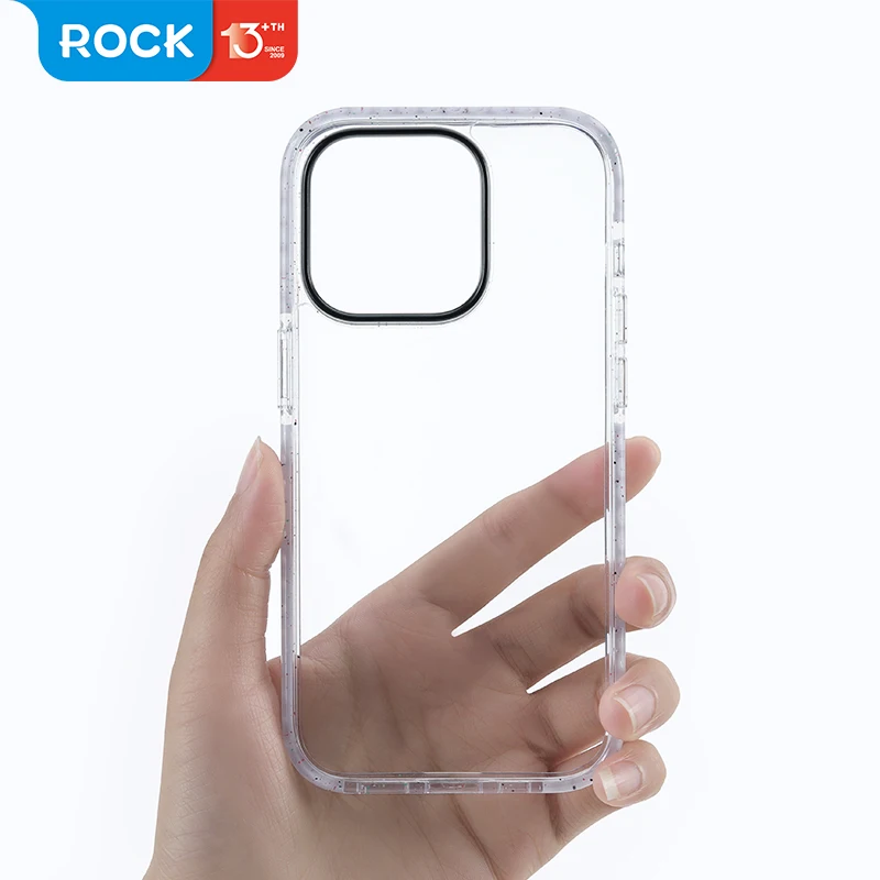

Противоударный прозрачный чехол из поликарбоната и ТПУ для iPhone 14 Pro Max