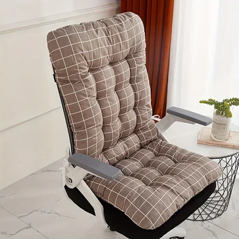 Ergonomic Office Chair Cushion with Integrated Backrest Support - Suitable for Multifunctional Use of Home and Car Seats 1