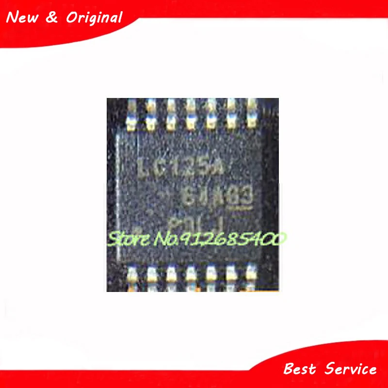 

10 шт./лот SN74LVC125APWR LC125A TSSOP14 новые и оригинальные Фотообои
