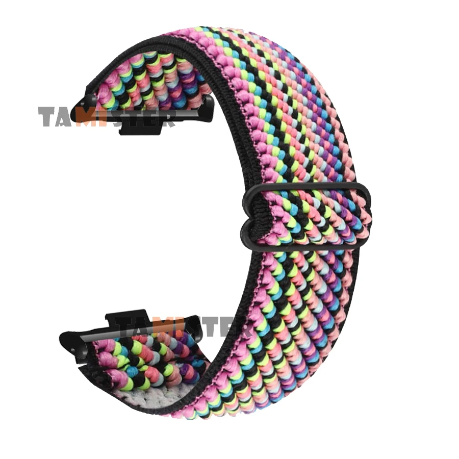 Elastic Nylon Loop Watchband - Strap Replacement Bracelet for Wristband Accessories