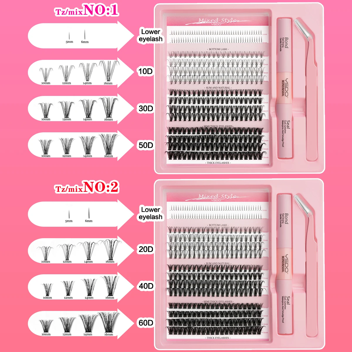 DIY Lash Clusters Set 3