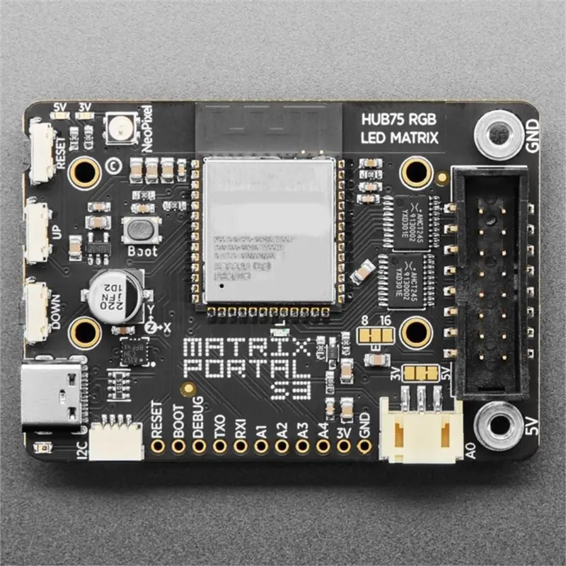 A52T 5778 매트릭스 S3 Circuitpython 기반 인터넷 디스플레이 전자 집적 회로