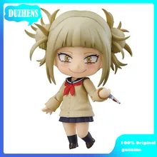 

100% Original:Anime My Hero Academia Himiko Toga Q version figma PVC Action Figure Anime Figure Model Toys Figure Doll Gift