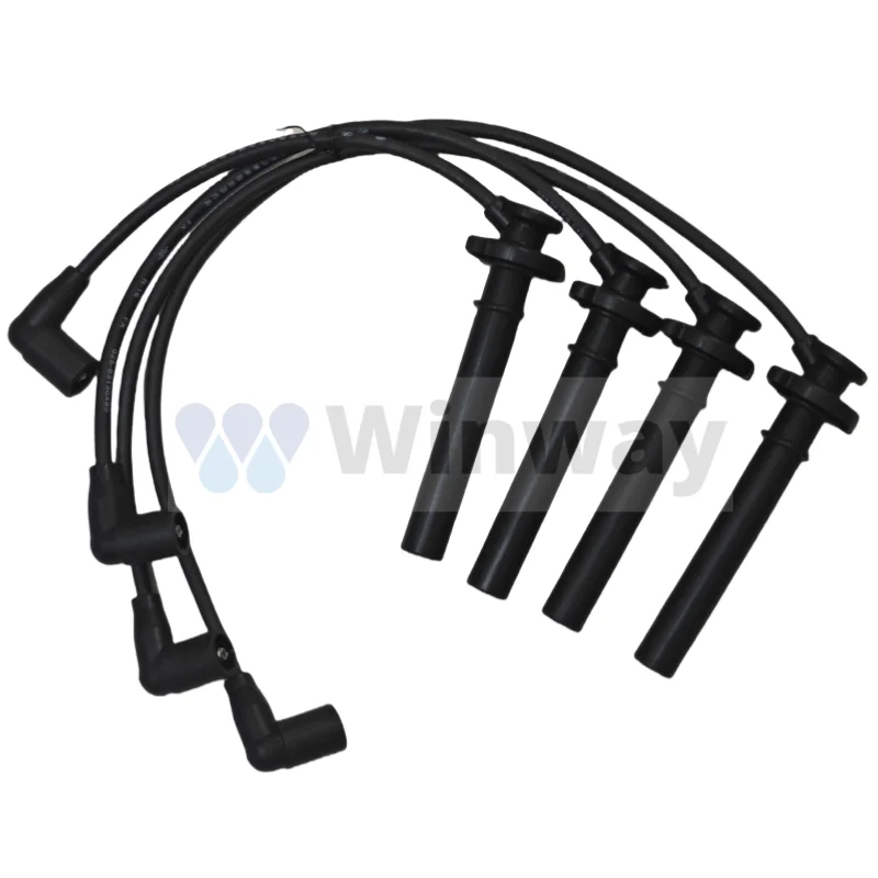 Ignition Cable Kit Spark Plug Wire For Geely CK MK LC Panda GC2 GX2 MR479 Engine