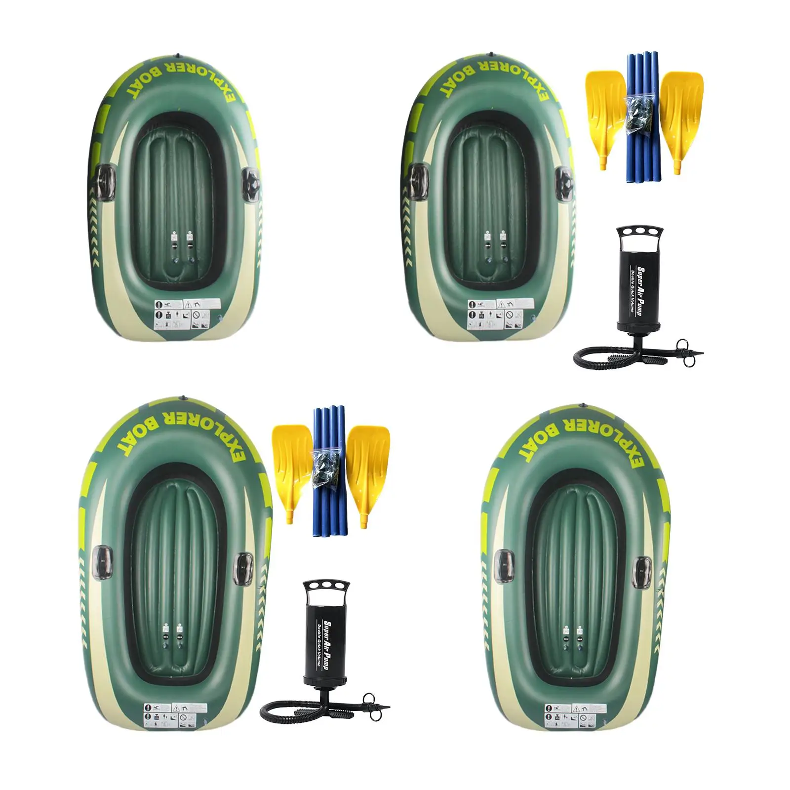 

Inflatable Boat PVC Boat Floats Inflatable Kayak Outdoor Floating Boat Sport Boat for Lakes Fishing Travel Outdoor Rafting