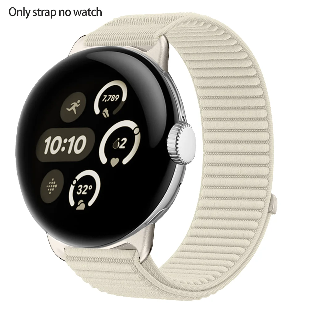 Nylon Loop Sport Strap - Comfortable Braided Bracelet for Smartwatch