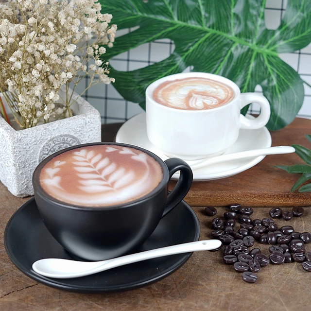 Cibo simulato modello di caffè puntelli per tazze Cappuccino Display Shop  Soft Dress bevande Latte Art Decoration - AliExpress