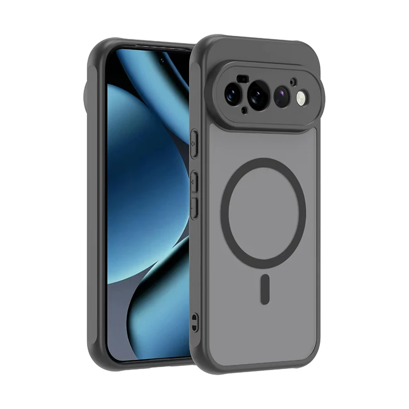 Durable Frosted Wireless Charging Phone Case - Shockproof and Simple Design