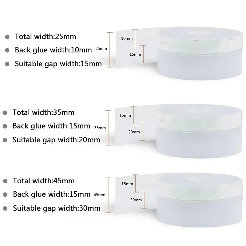 Self-Adhesive Silicone Weatherproof Door & Window Seal Strip