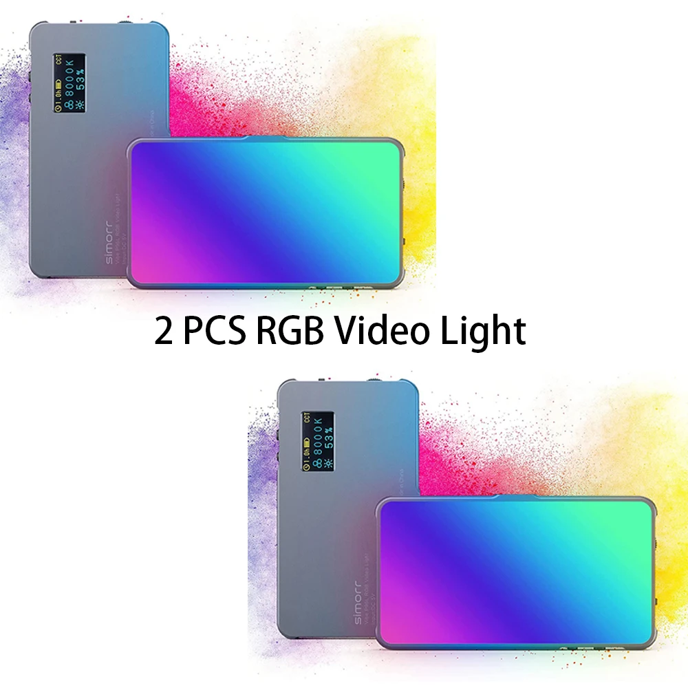 Luz RGB con trípode smallrig vibe P96L para TikTok e Instagram