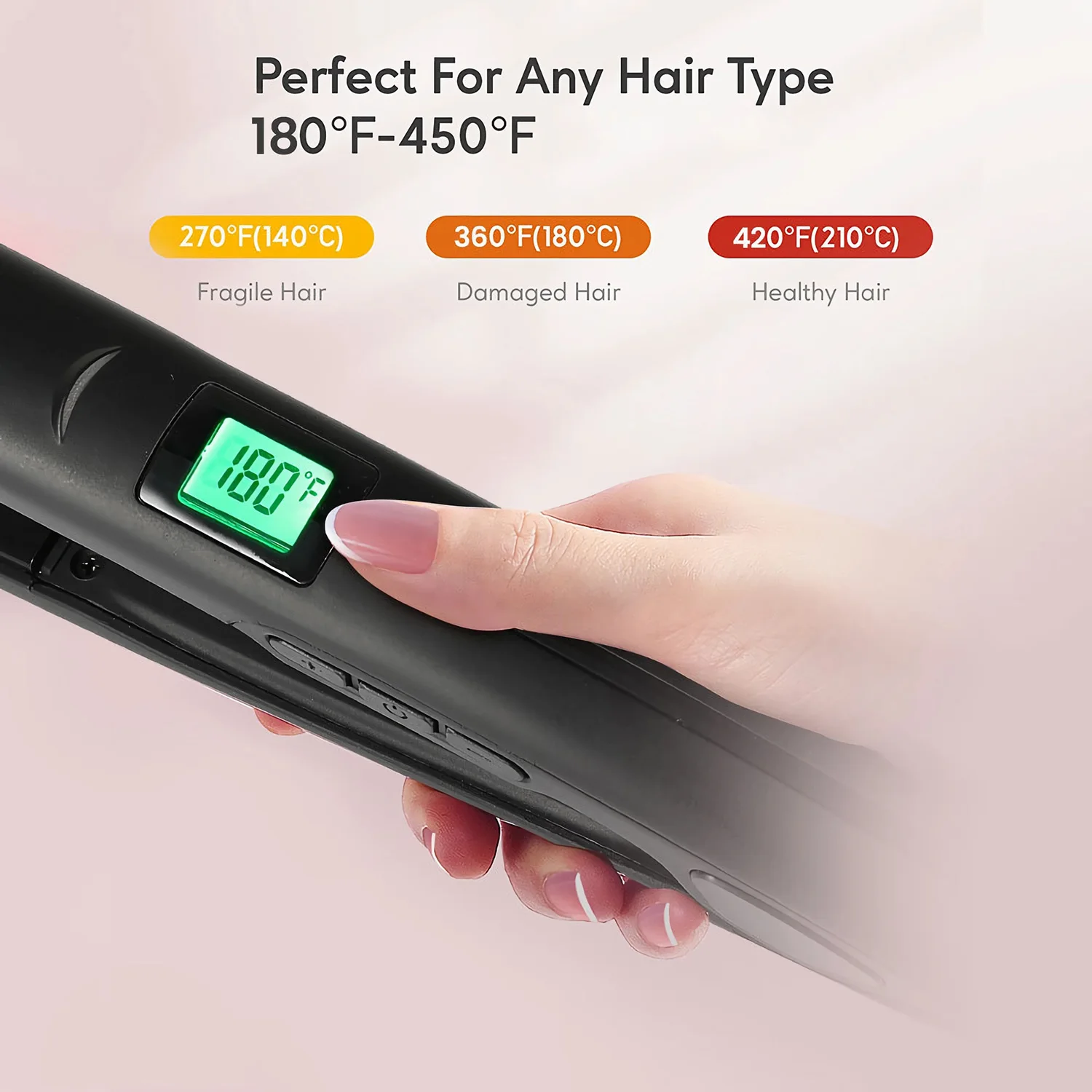 KIPOZI 2024 New Electric Hair Brushes Professional Brush Hair Comb for Women Hair Straightener Brush Curler Hairbrush Iron 5