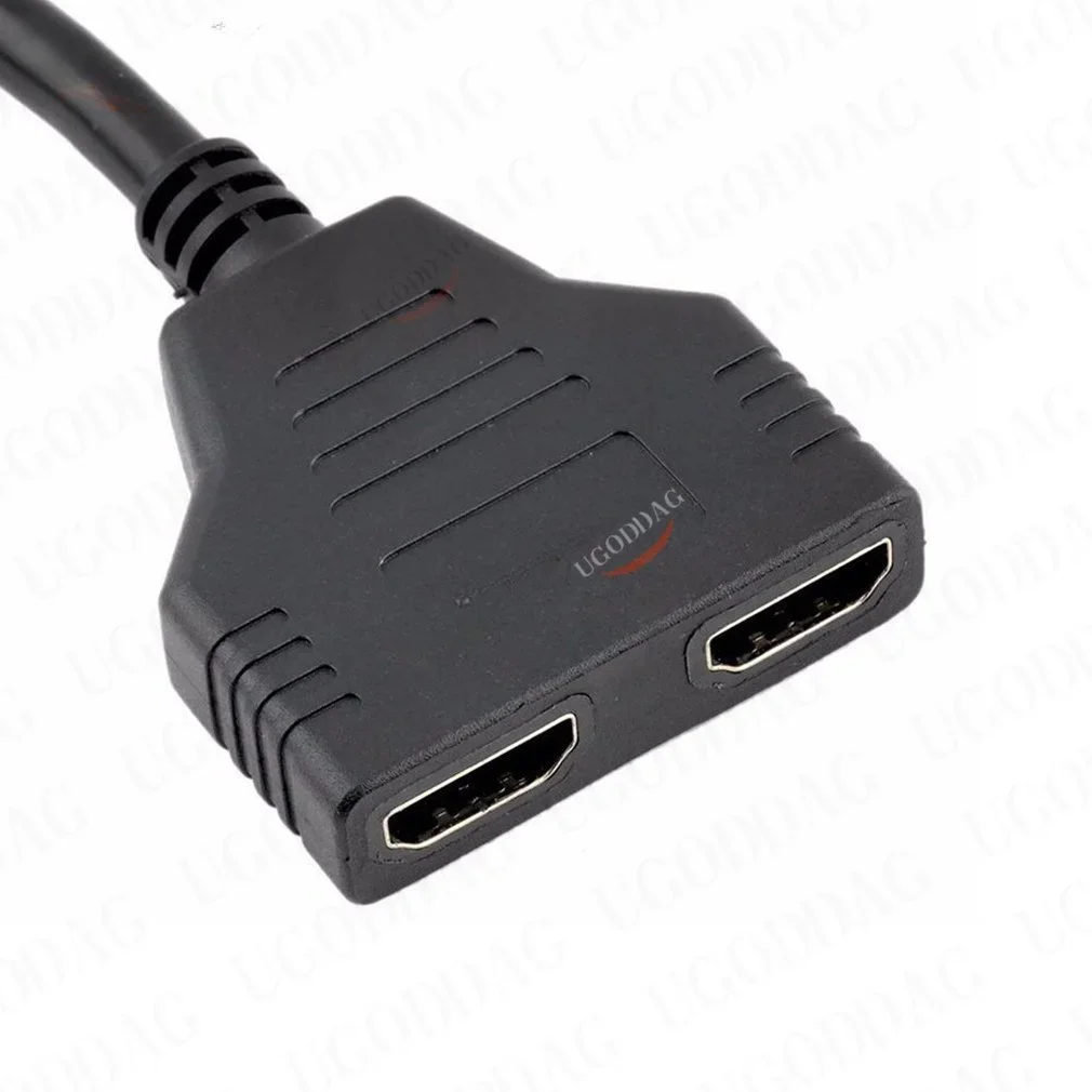 HD 1080P V1.4 2 Dual Port Y Splitter HDMI-Compatible Male to Female Splitter 1 Input to 2 Output Adapter Cable For TV Convert hdmi adapter cable,hdmi cable,hdmi adapter,hdmi splitter switch,hdmi audio splitter,usb charger adapter,usb adapter cable