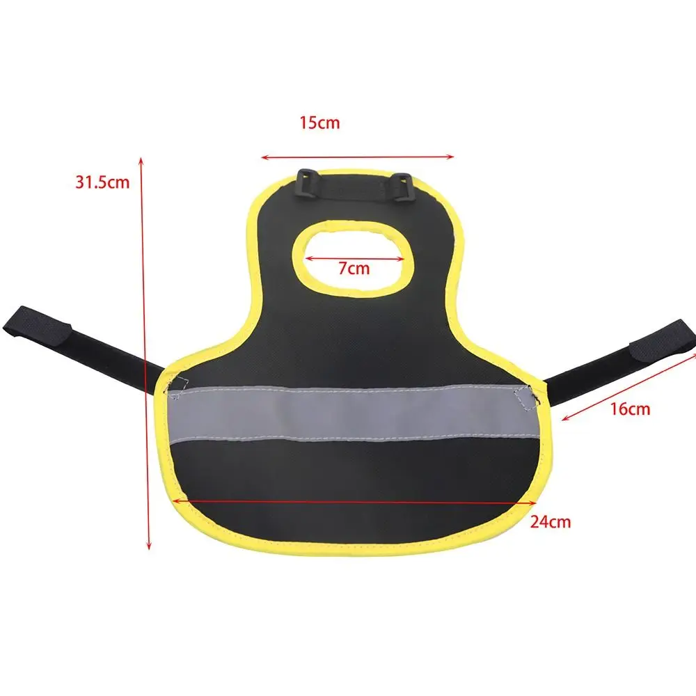 Hen Reflective Vest, Poultry Chicken Hen Saddle Apron Feather Protection Holder for Chicken Geese Duck