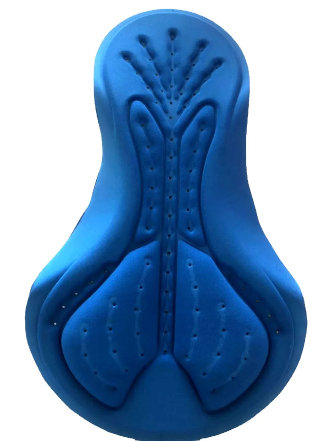 Blue Silicone Cycling Seat Cushion Moisture Wicking Breathable Comfortable Silicon Bike Shorts Padded Seat Pad Cycling Gear