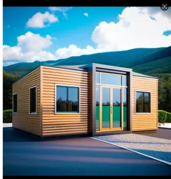 Tiny House Waterproof Prefabricated Mobile Container Tiny Home Customized Modular 2 3 Bedroom Living Expandable Container House